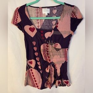 Deletta top. Size small